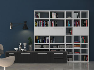 ALFABETO - Custom HPL storage wall _ De Rosso